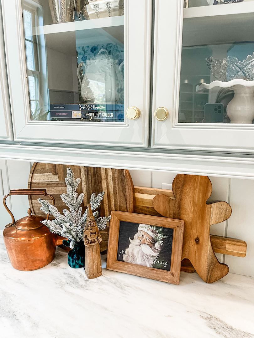 Framed Santa Picture