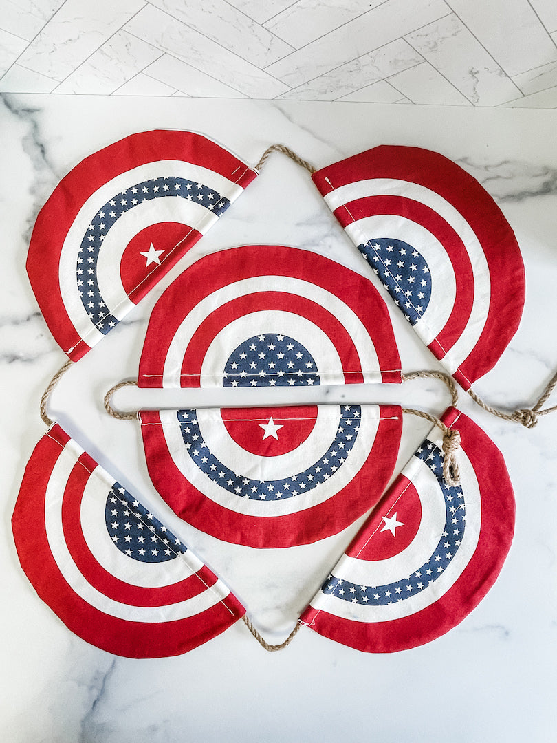 Americana Bunting Banner