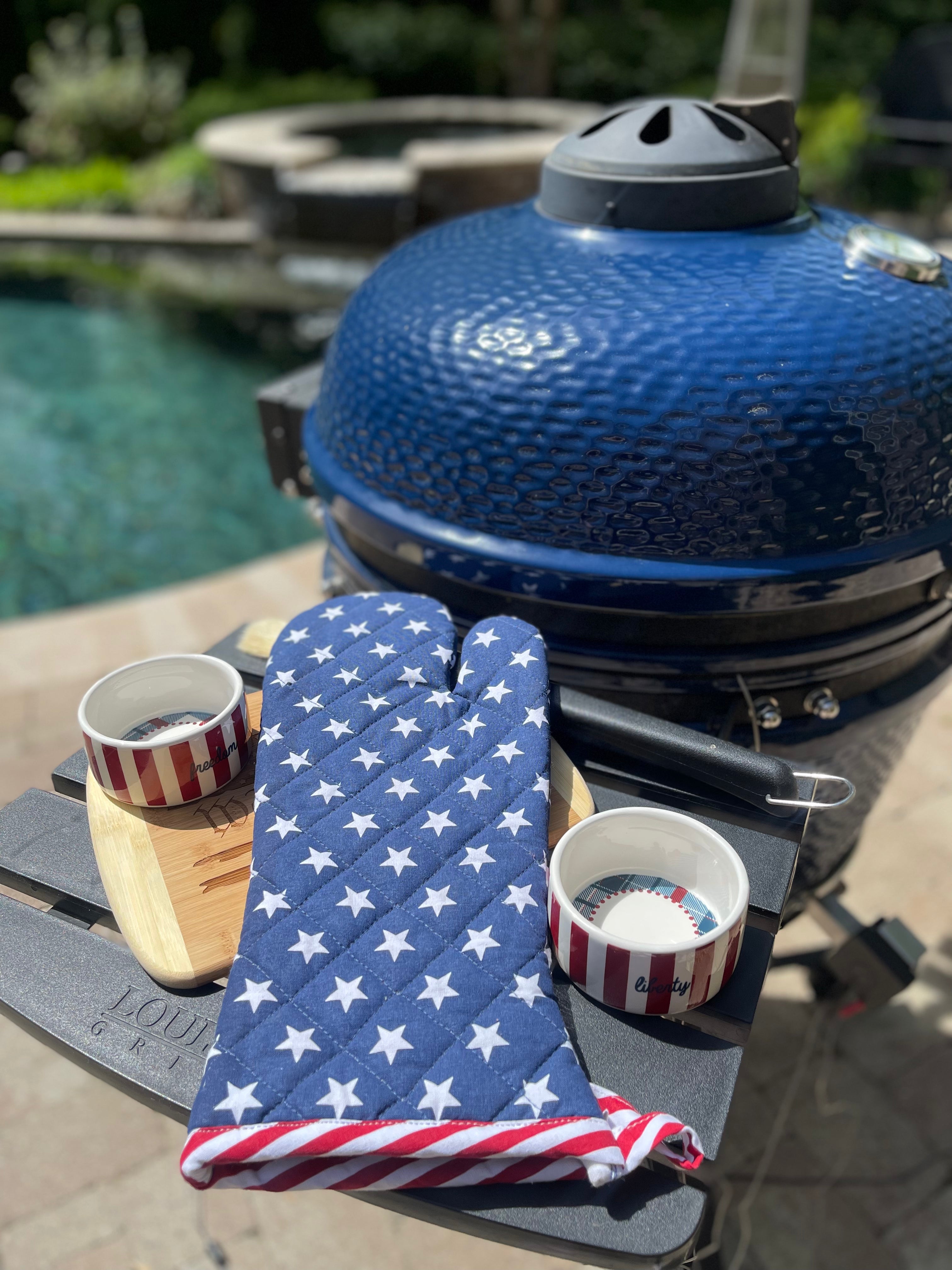 Stars & Stripes BBQ Oven Mitt