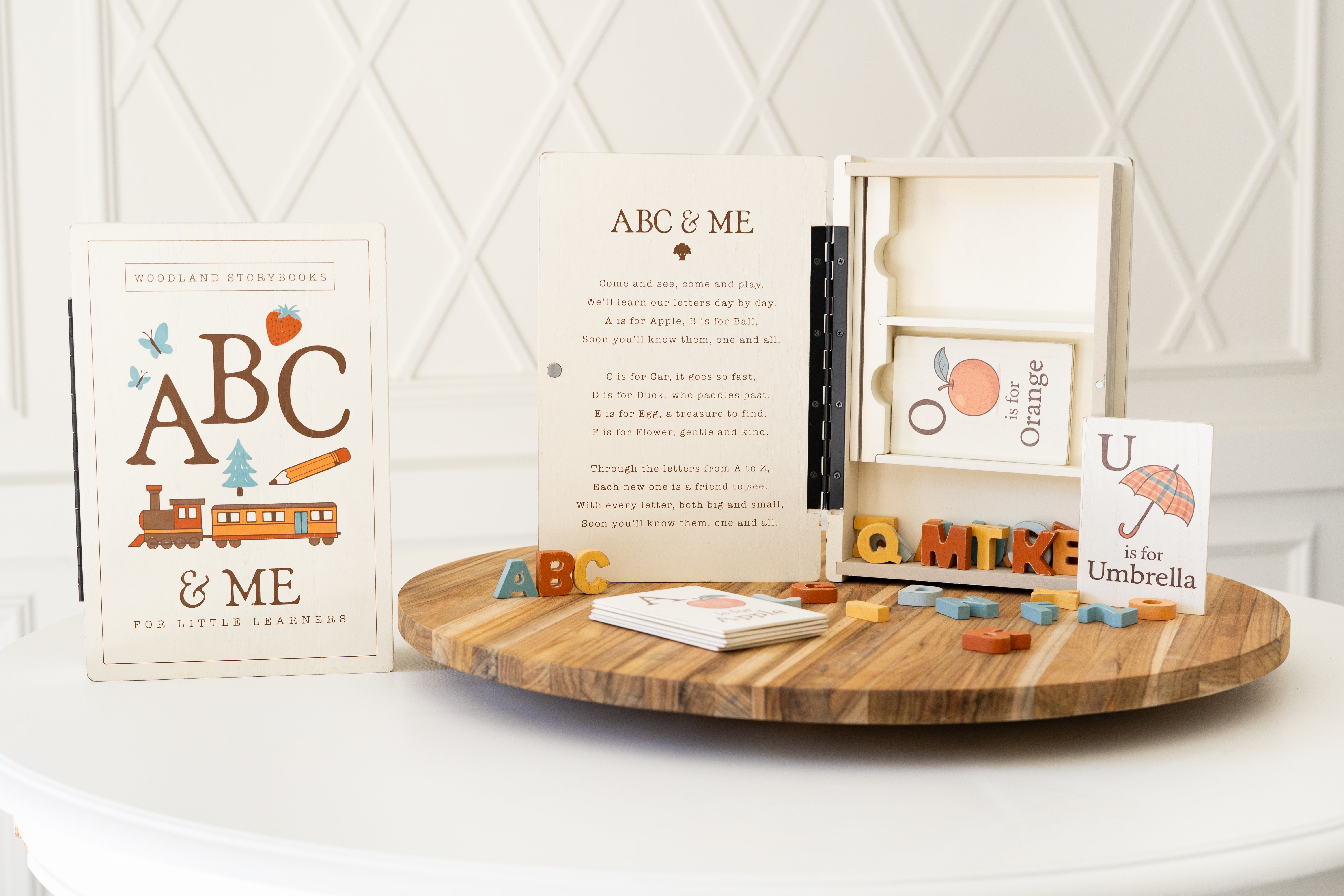 ABC's & ME Woodland Storybook Learn Gift Set s/40 (PRE-ORDER, ships 10/15)