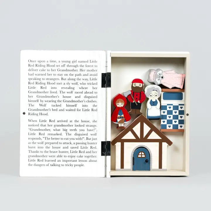 RED RIDING HOOD Woodland Storybook Gift Set