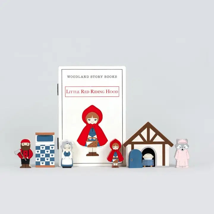 RED RIDING HOOD Woodland Storybook Gift Set