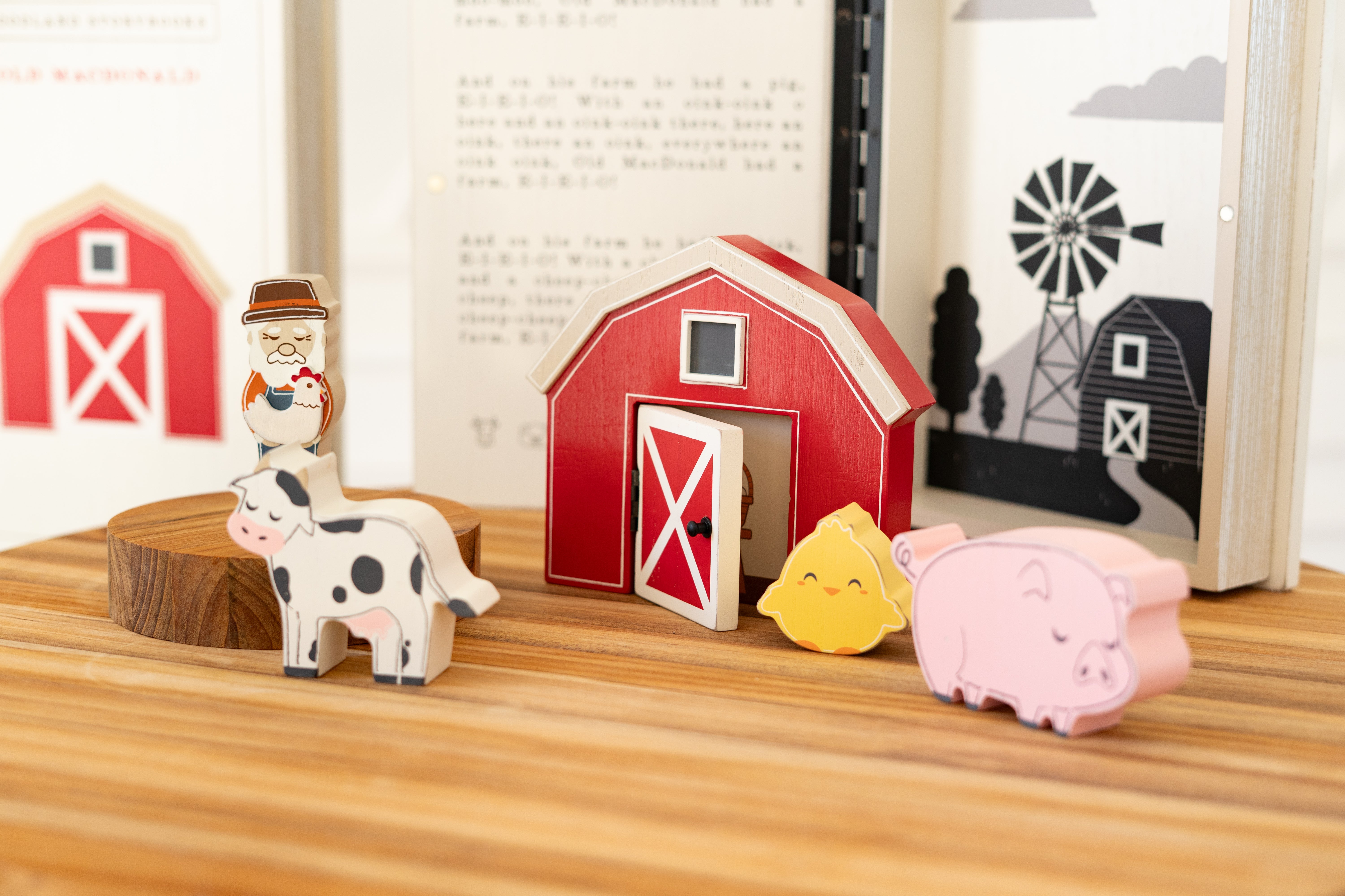 Old MacDonald Woodland Storybook Gift Set s/6