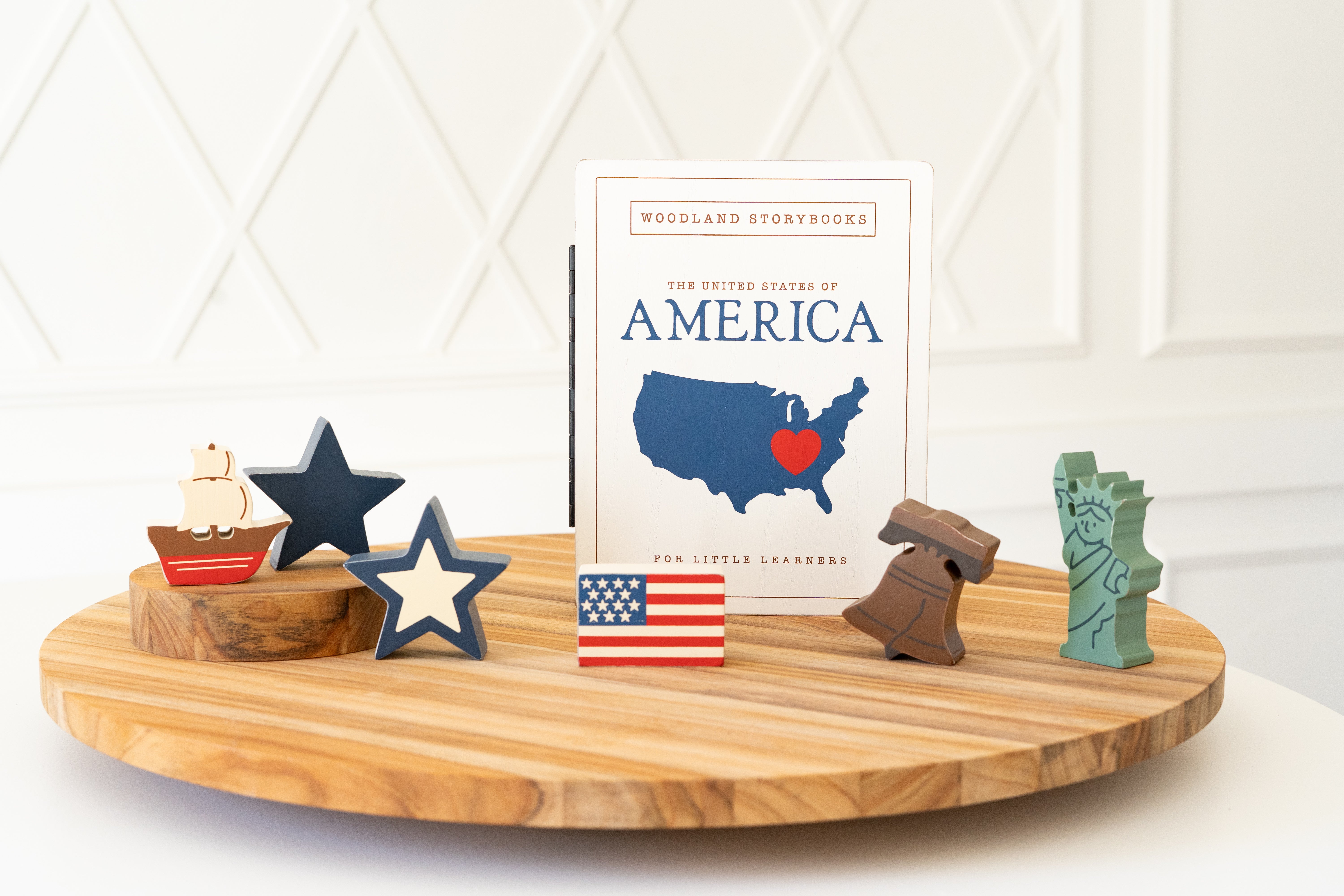 Happy Birthday America Woodland Storybook