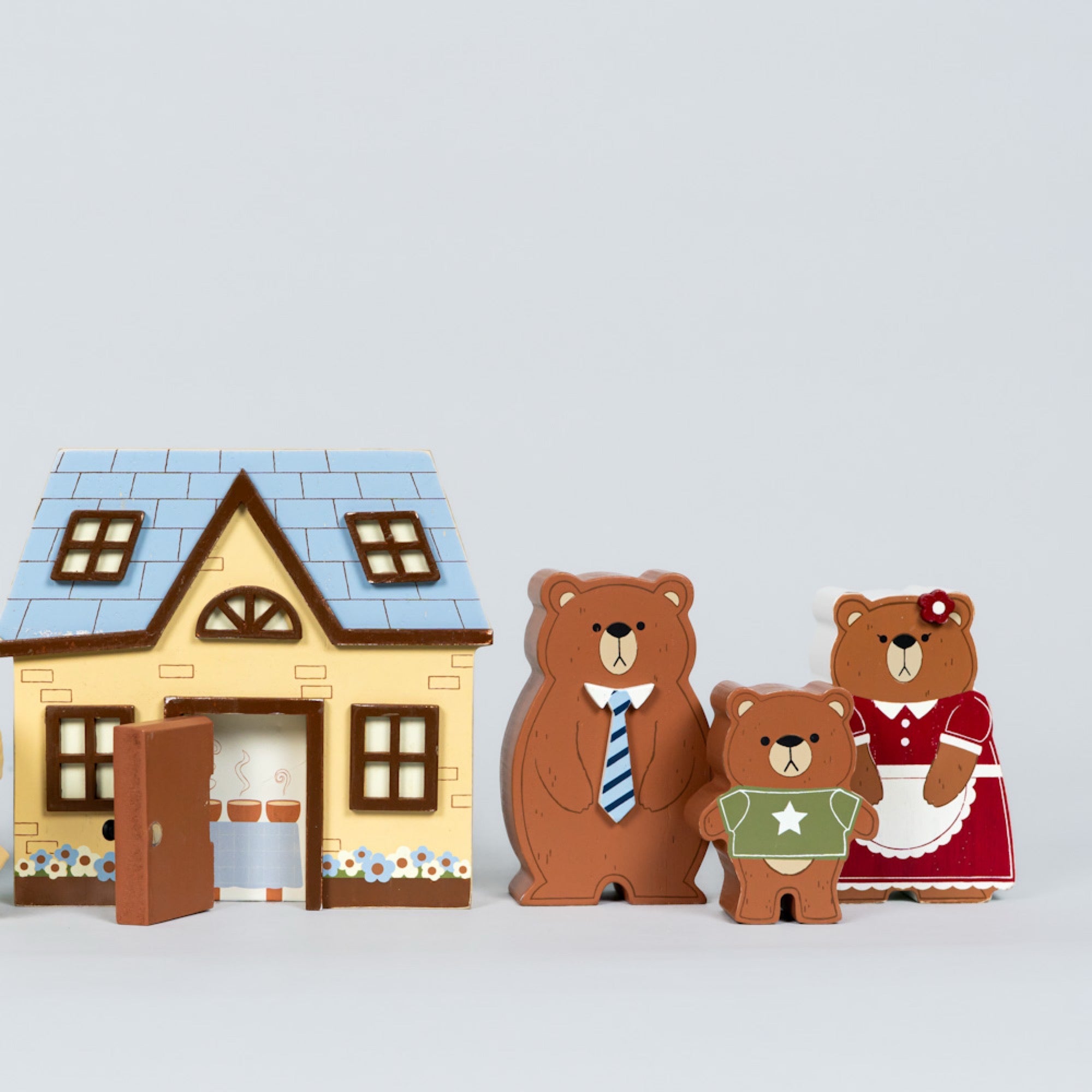 GOLDILOCKS & THREE BEARS Woodland Storybook Gift Set