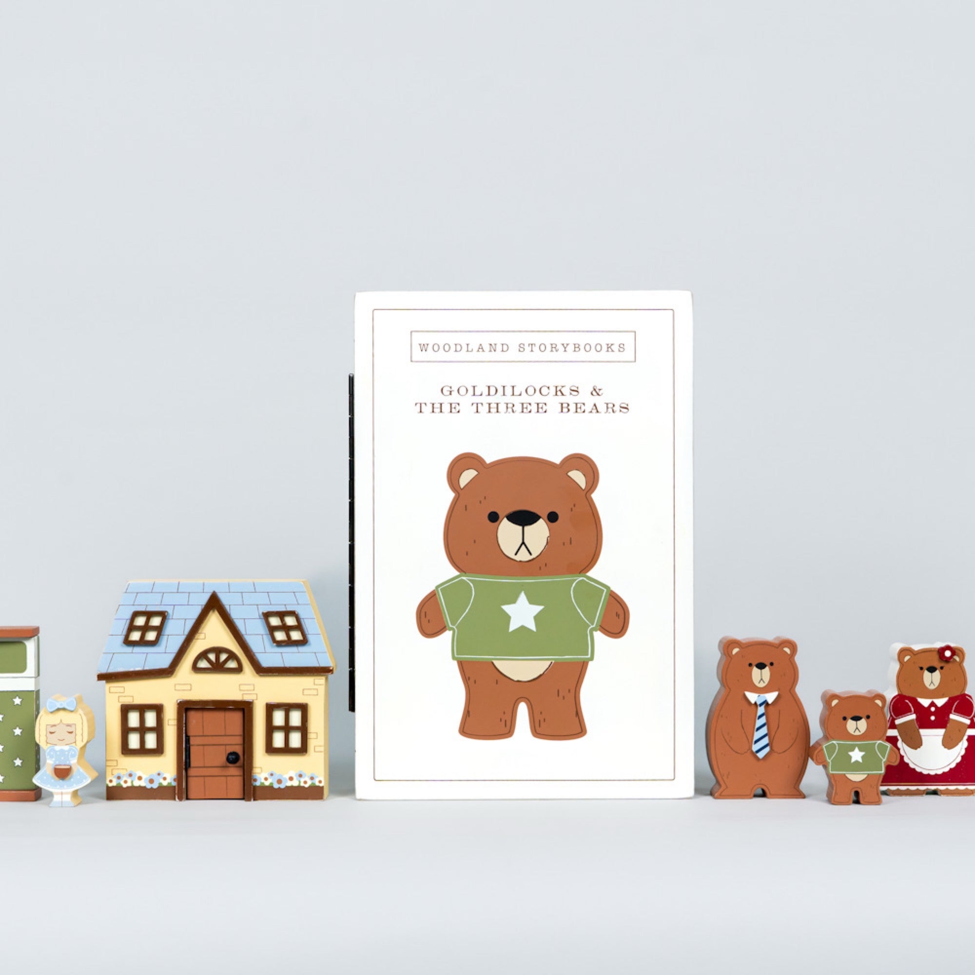 GOLDILOCKS & THREE BEARS Woodland Storybook Gift Set