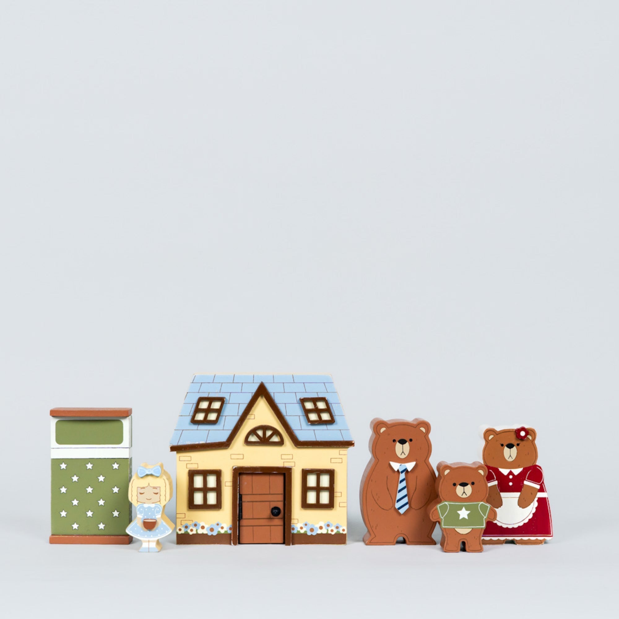 GOLDILOCKS & THREE BEARS Woodland Storybook Gift Set