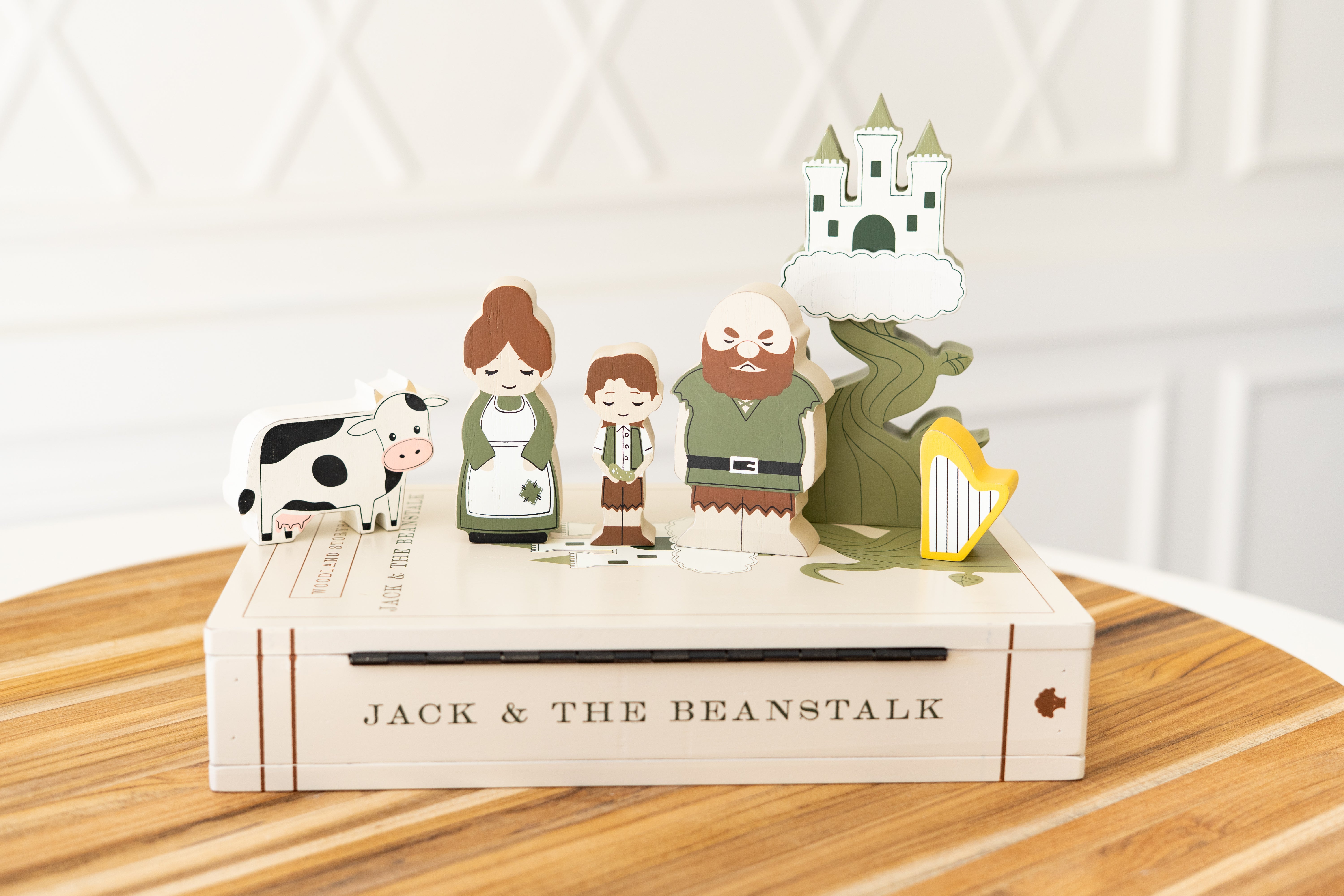 JACK & THE BEANSTALK Woodland Storybook Gift Set s/7
