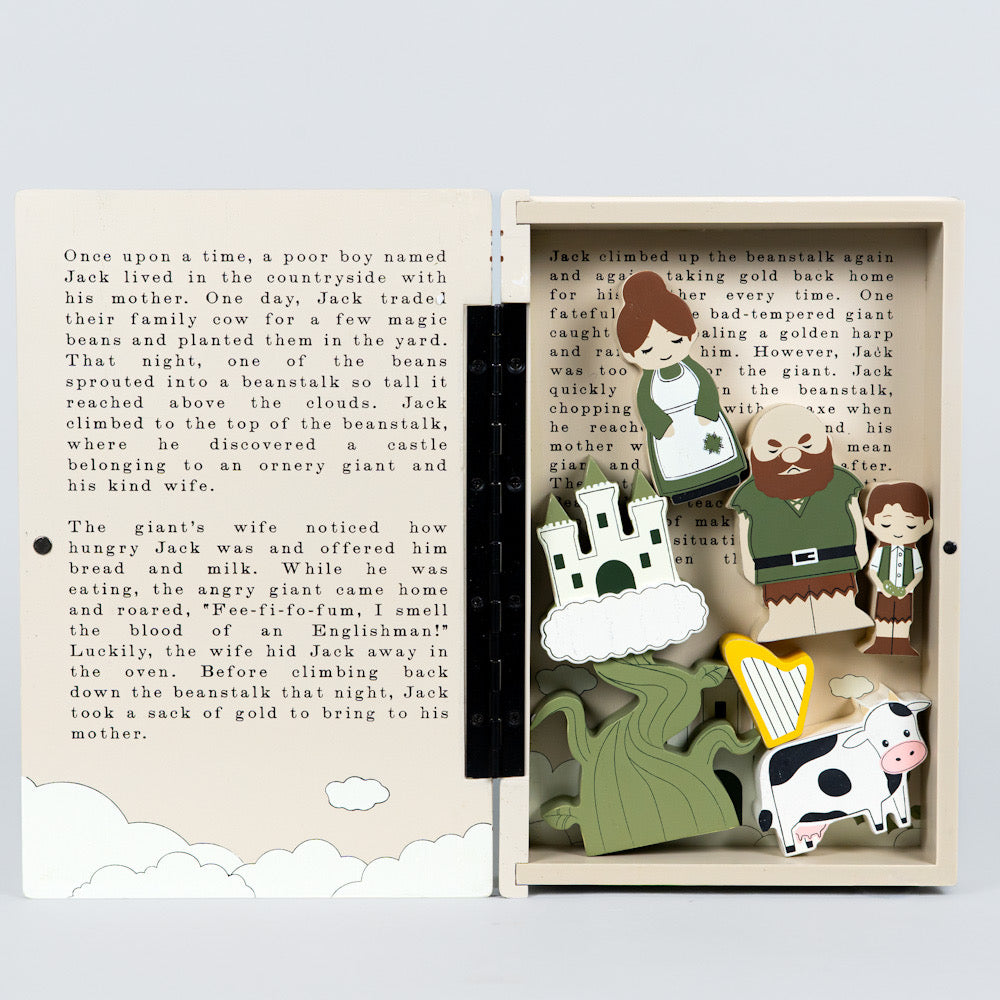 JACK & THE BEANSTALK Woodland Storybook Gift Set s/7
