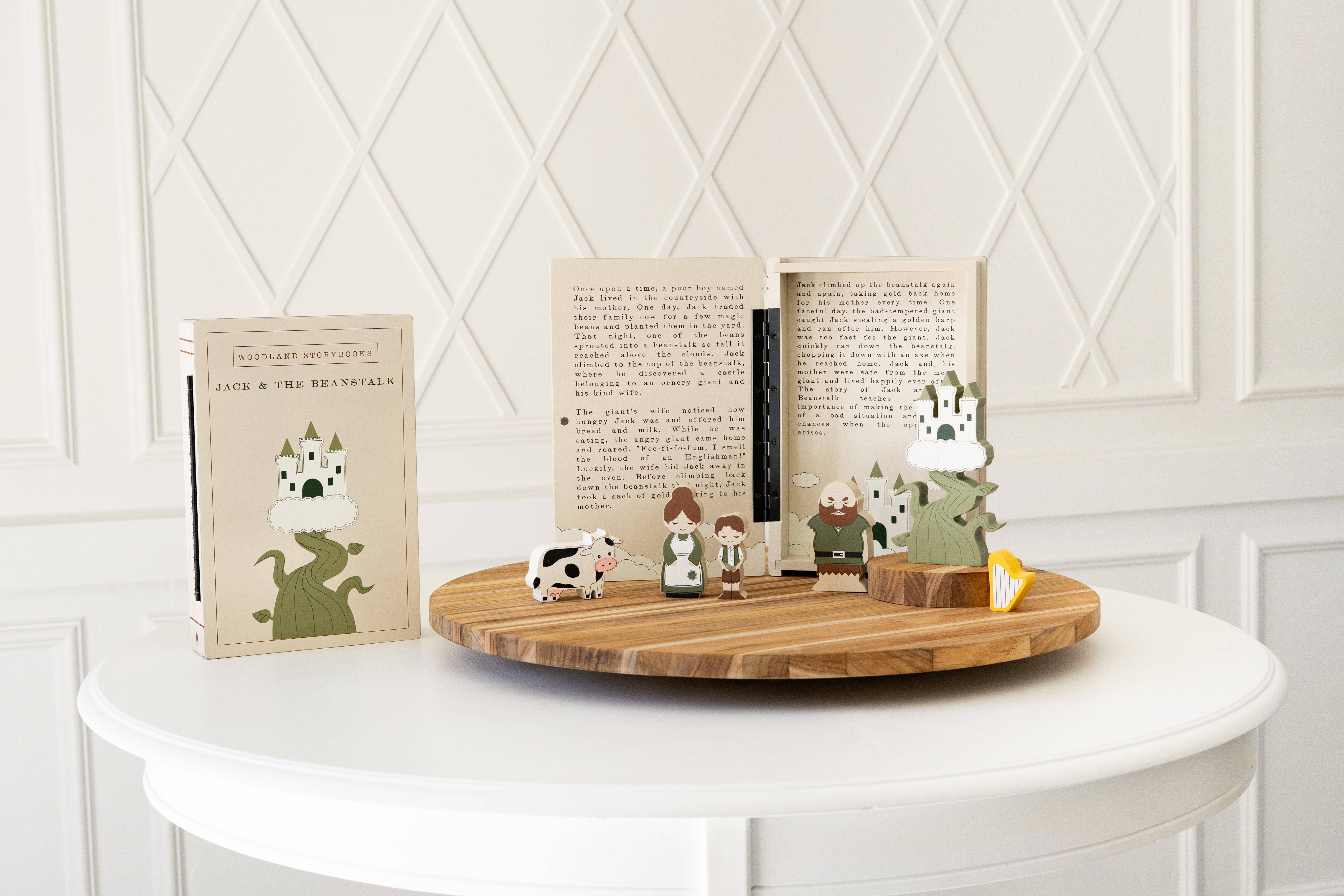 JACK & THE BEANSTALK Woodland Storybook Gift Set s/7
