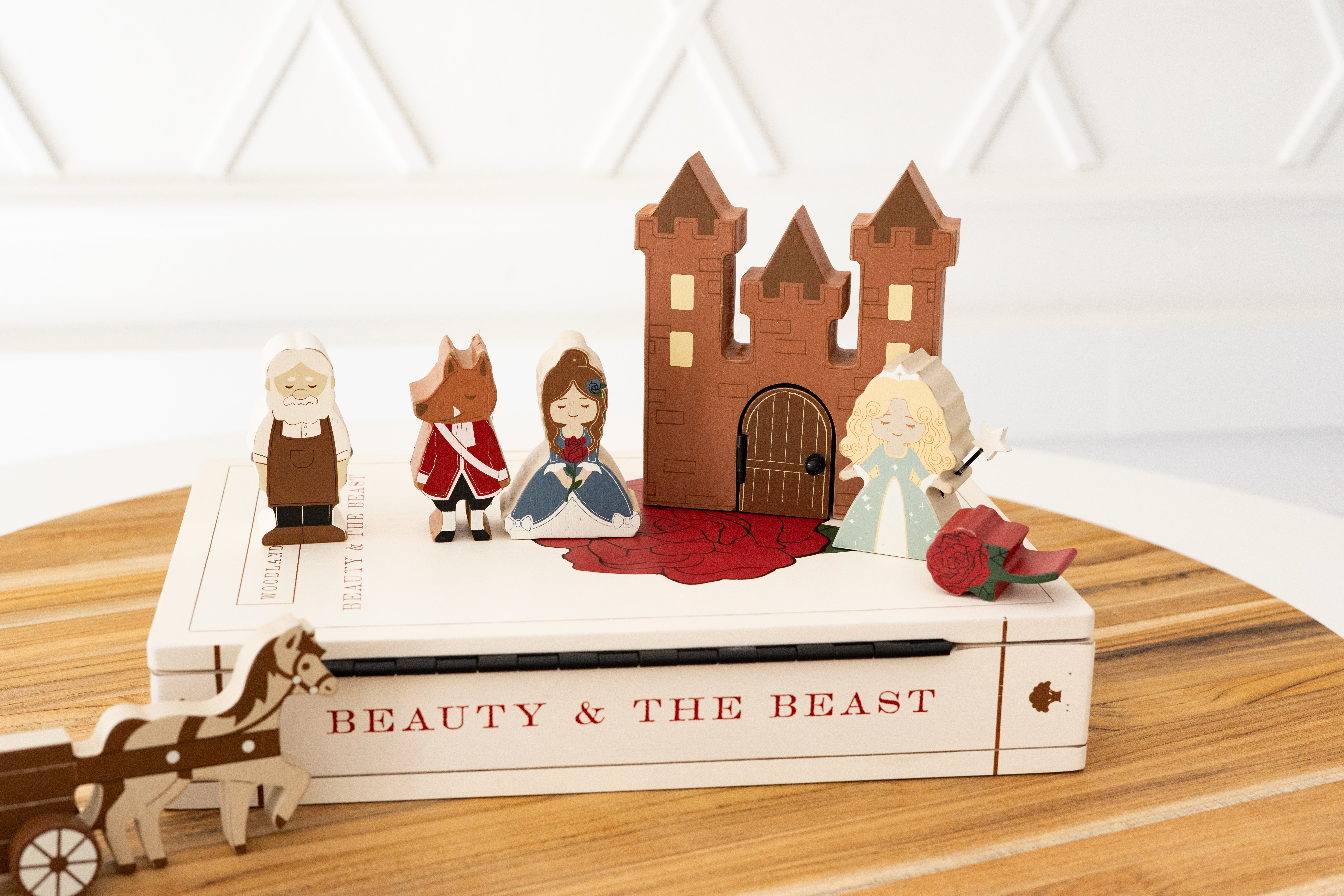 BEAUTY & THE BEAST Woodland Storybook Gift Set s/8