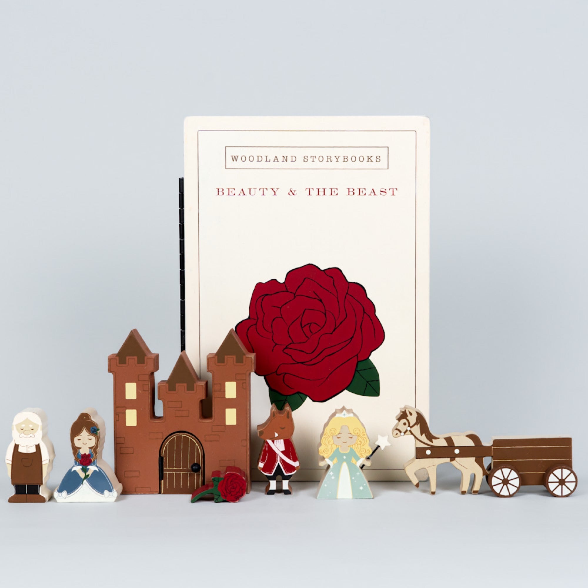BEAUTY & THE BEAST Woodland Storybook Gift Set s/8