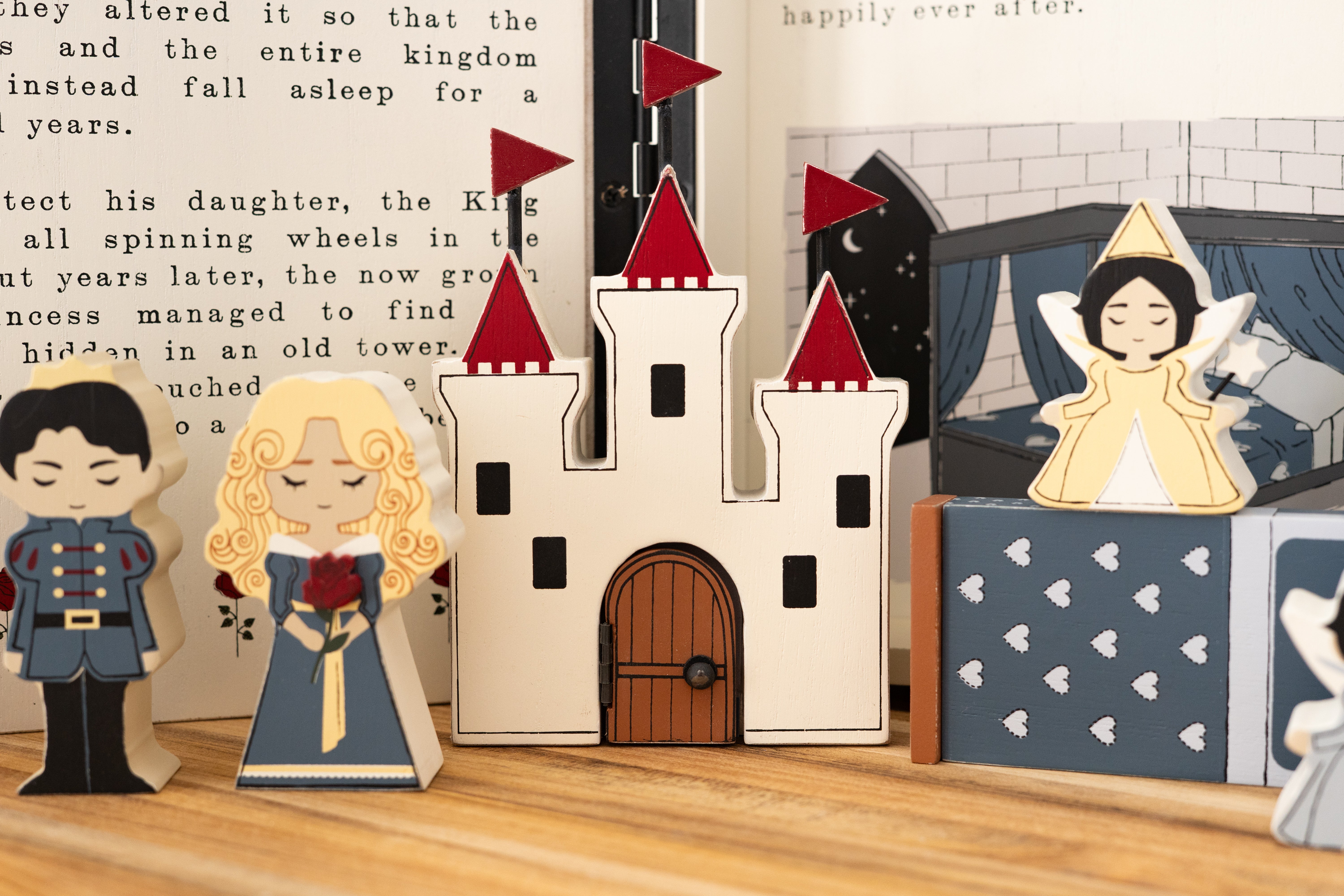 SLEEPING BEAUTY Woodland Storybook Gift Set s/9
