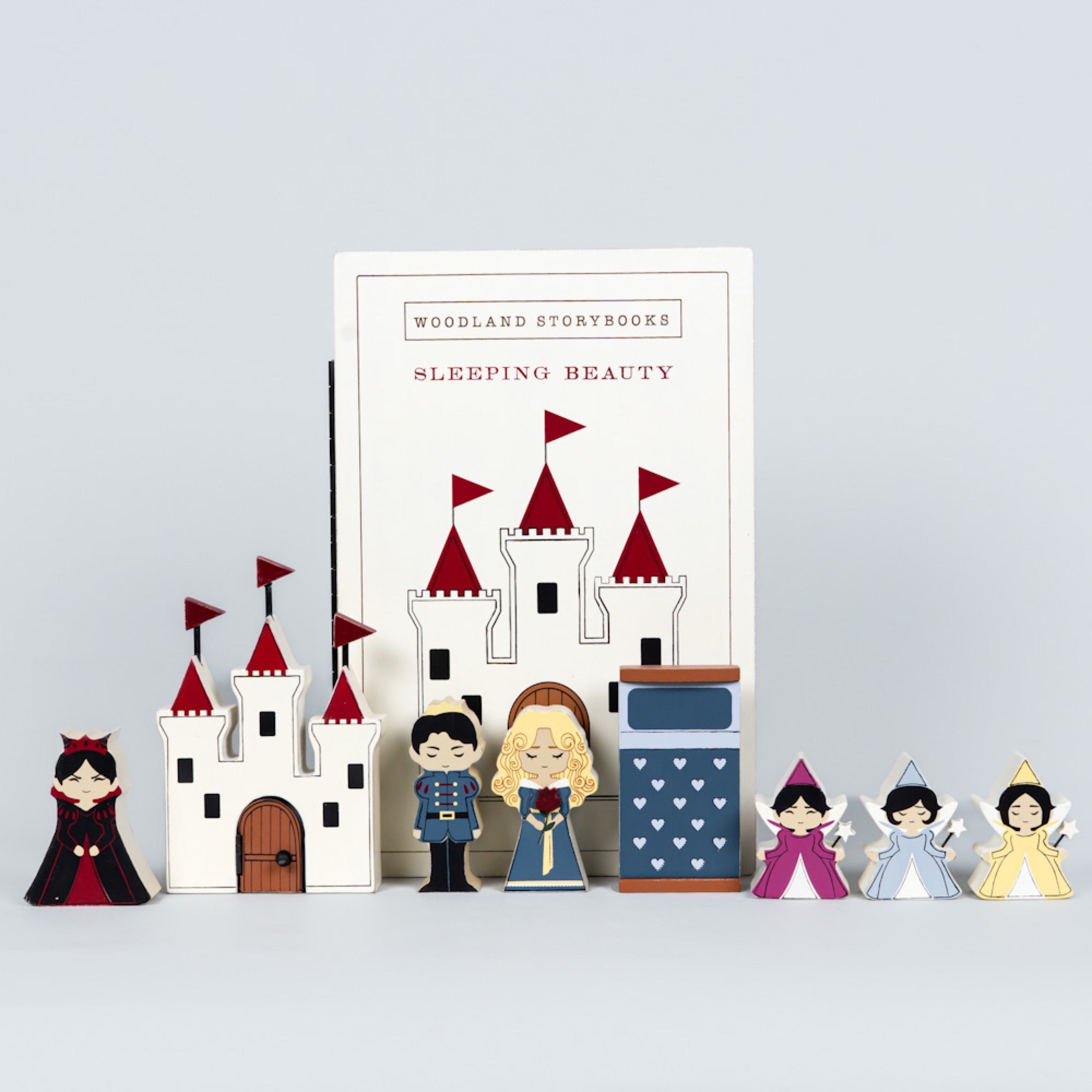 SLEEPING BEAUTY Woodland Storybook Gift Set s/9