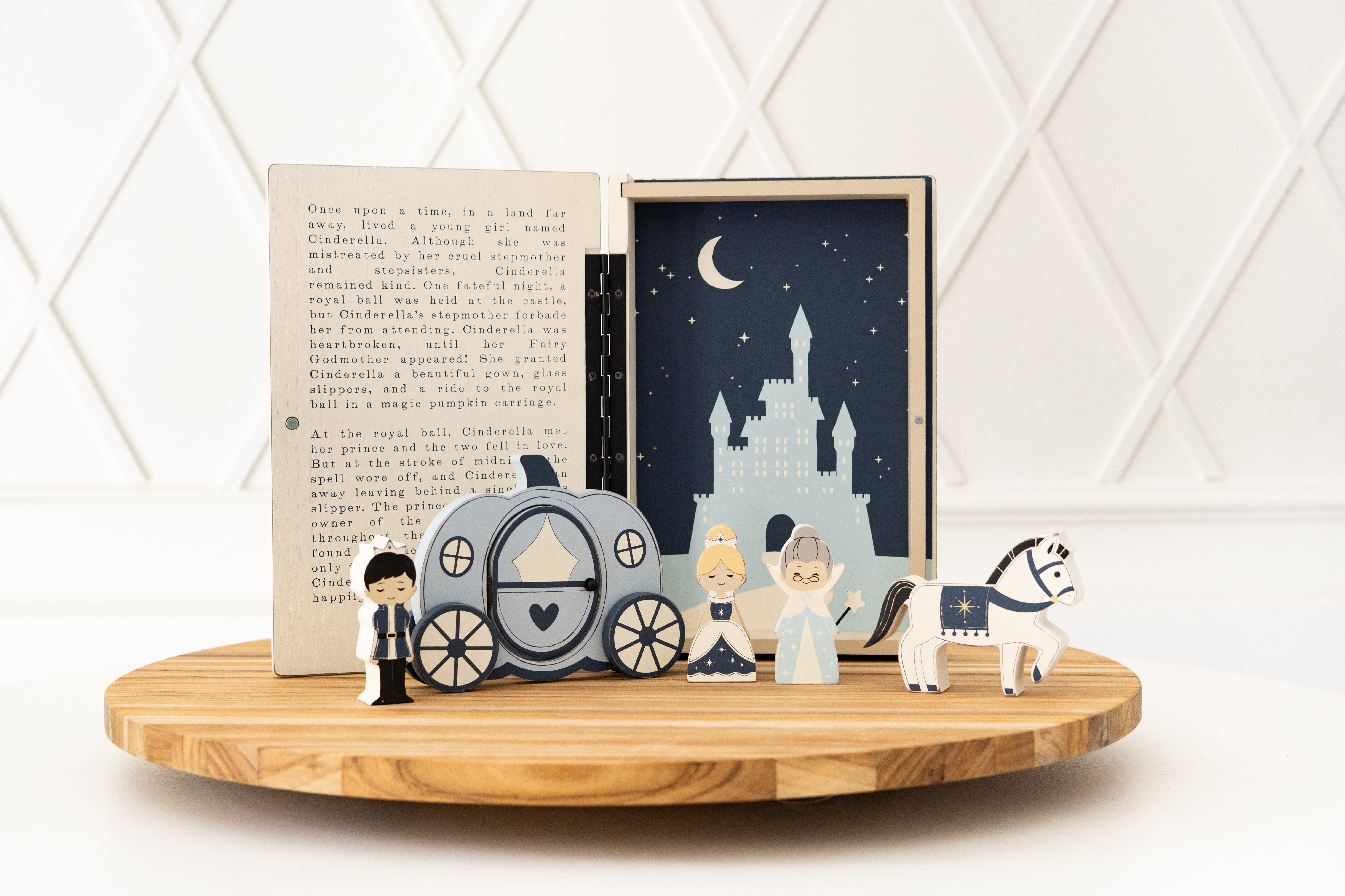 CINDERELLA Woodland Storybook Gift Set s/6