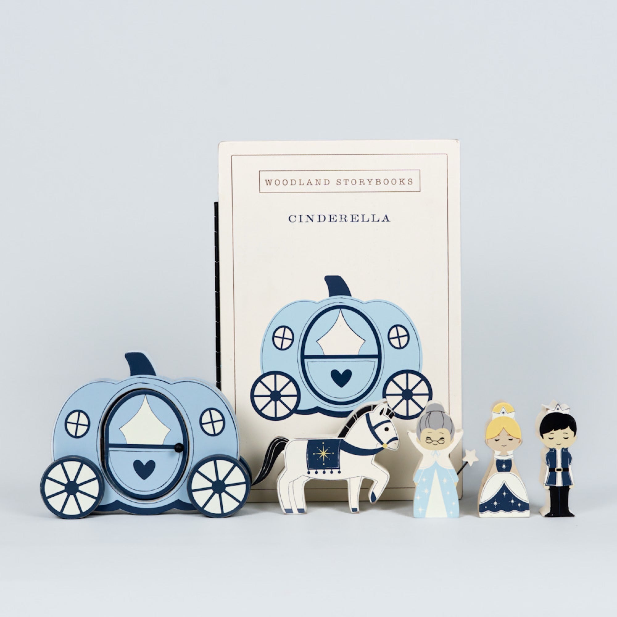 CINDERELLA Woodland Storybook Gift Set s/6