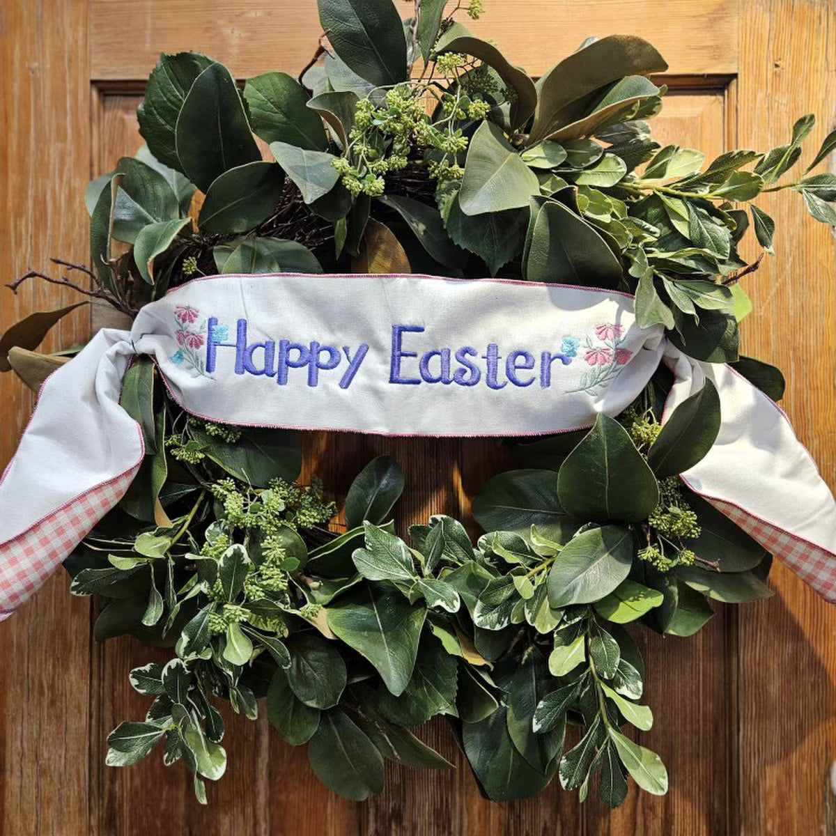 Easter Wreath Banner