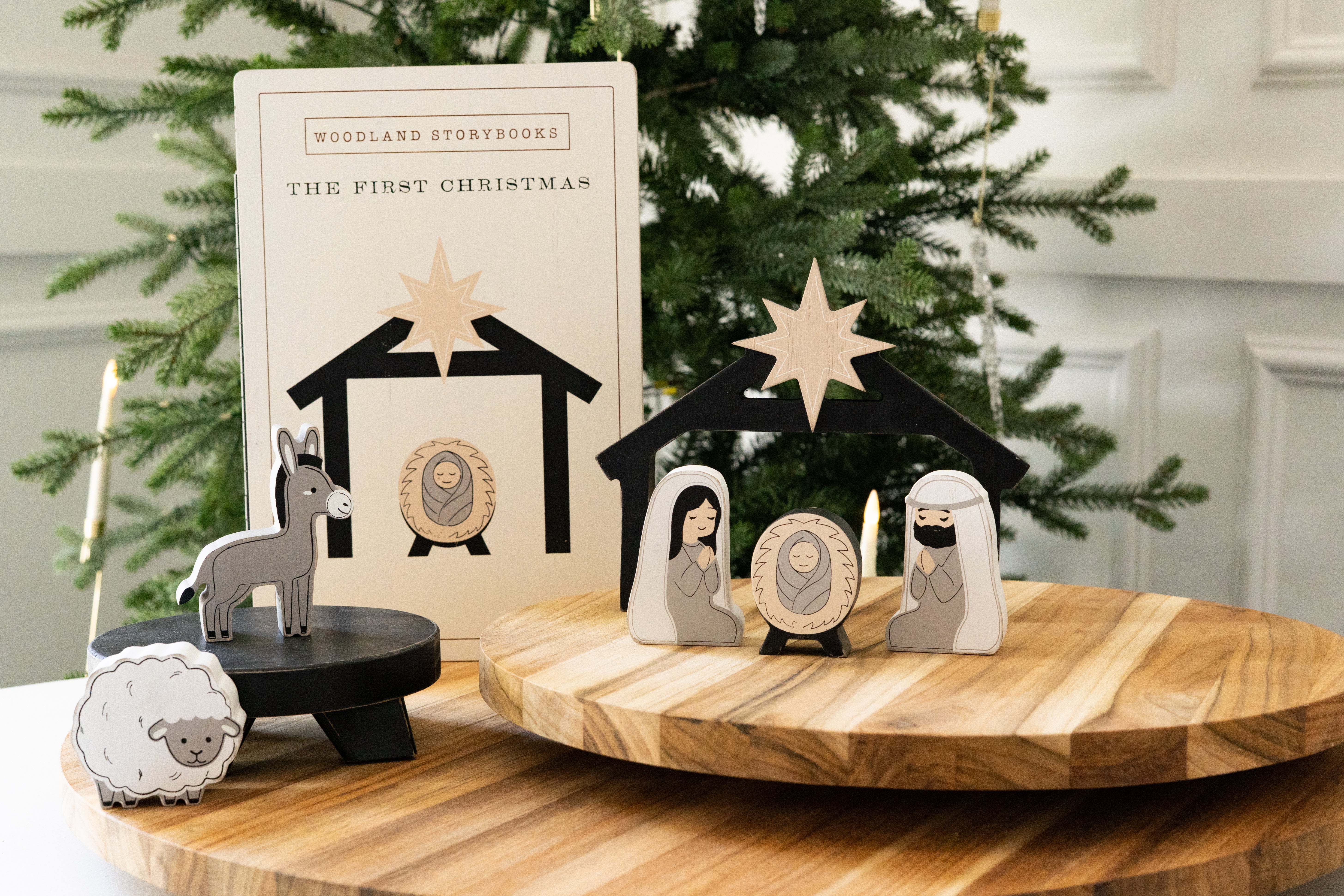 Woodland Story Book Gift Set - The First Christmas(Nativity)