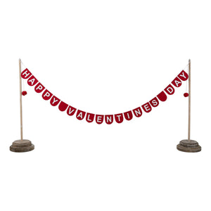 Wood Banner Stand
