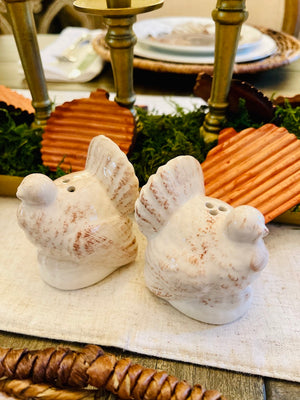 Turkey Salt & Pepper Shakers