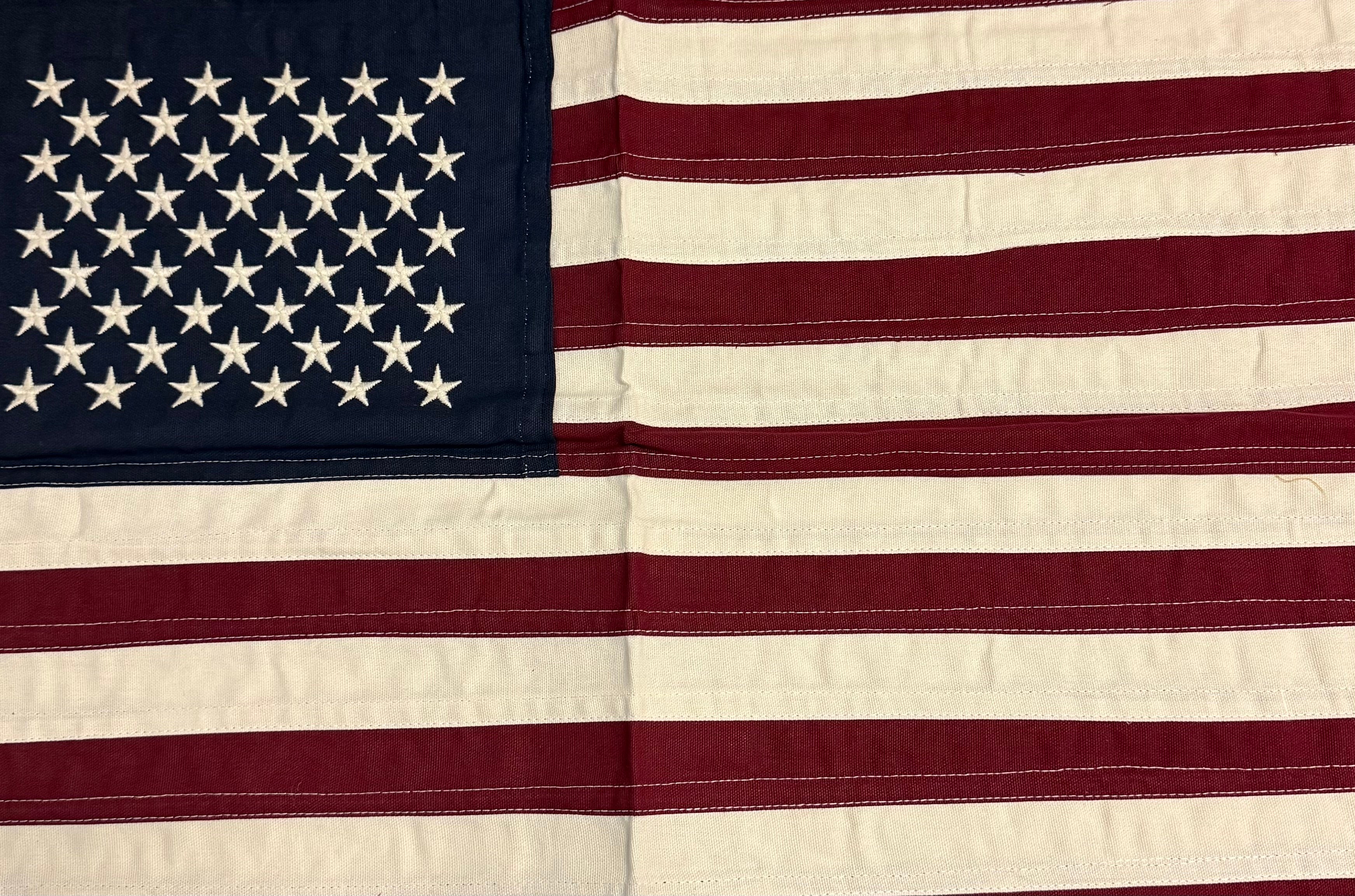 Vintage Canvas Flag