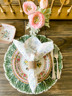 Easter Topiary Napkin Set