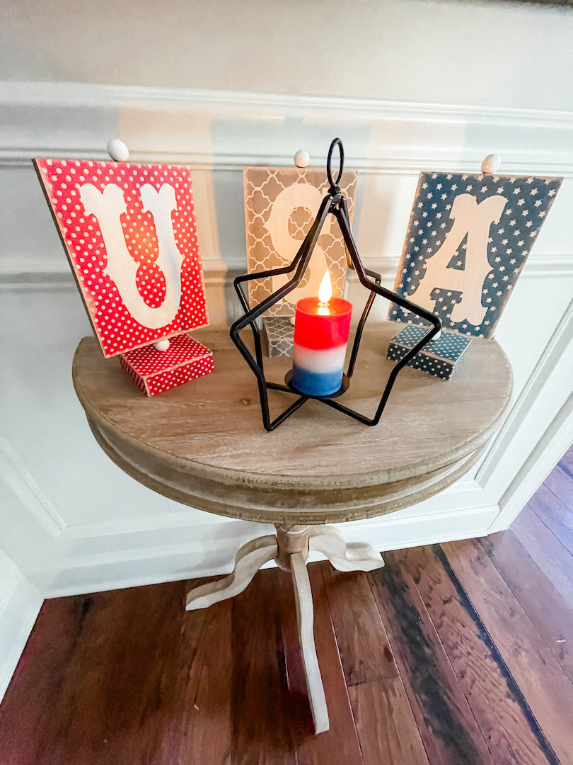 USA Dual Sided Letters