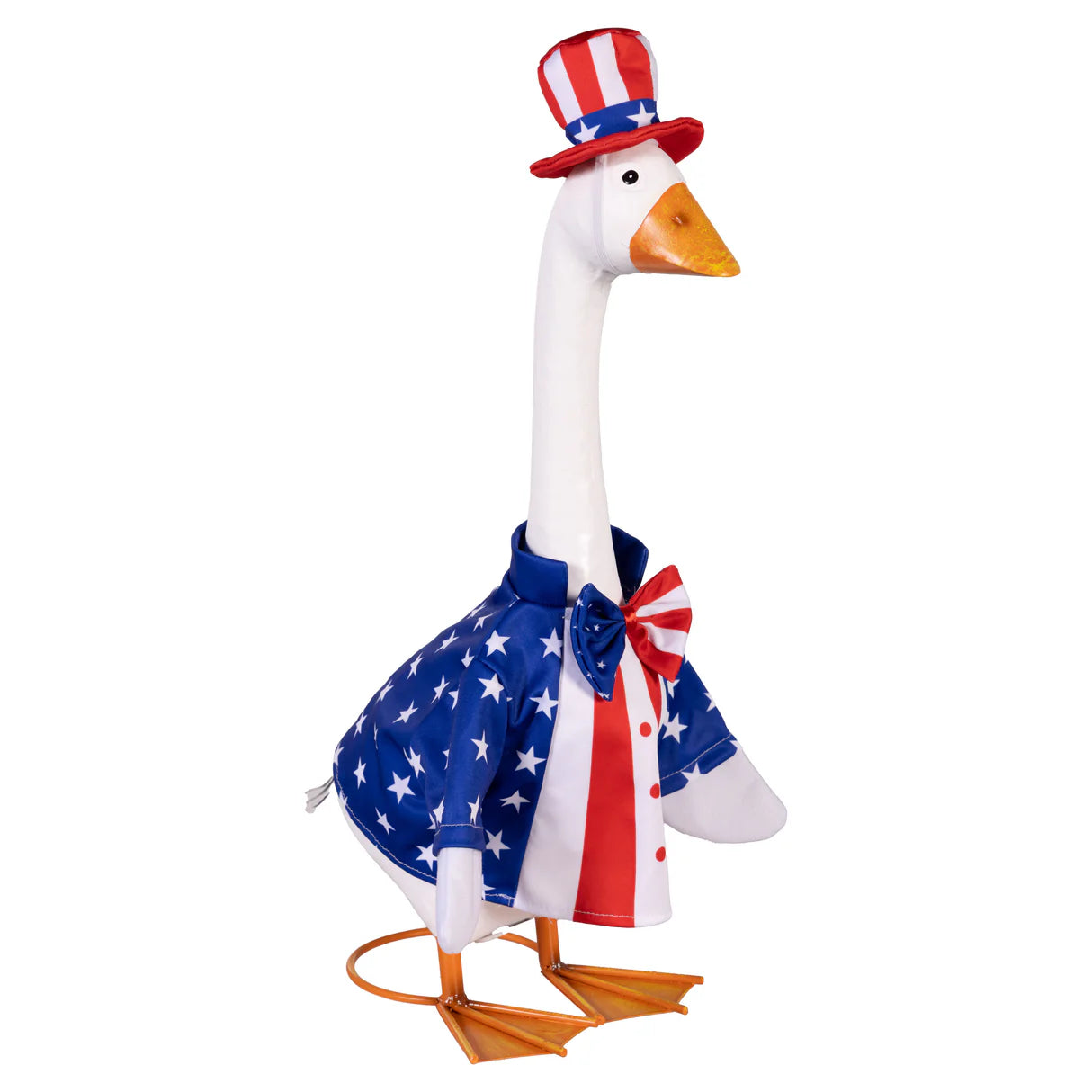 Proper Porch Goose Patriotic Uncle Sam Outfit