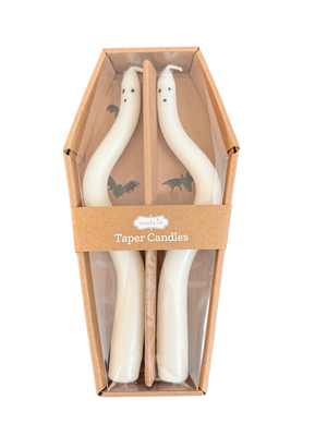 MudPie Ghost Taper Candles